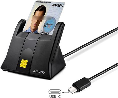 Saicoo DOD Military USB Common Access CAC Smart Card 